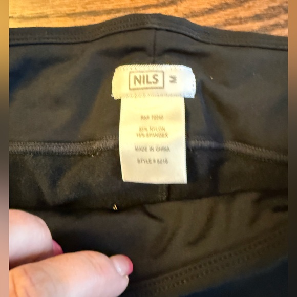 NILS Classic Black Leggings unisex for skiing classic - Picture 3 of 9